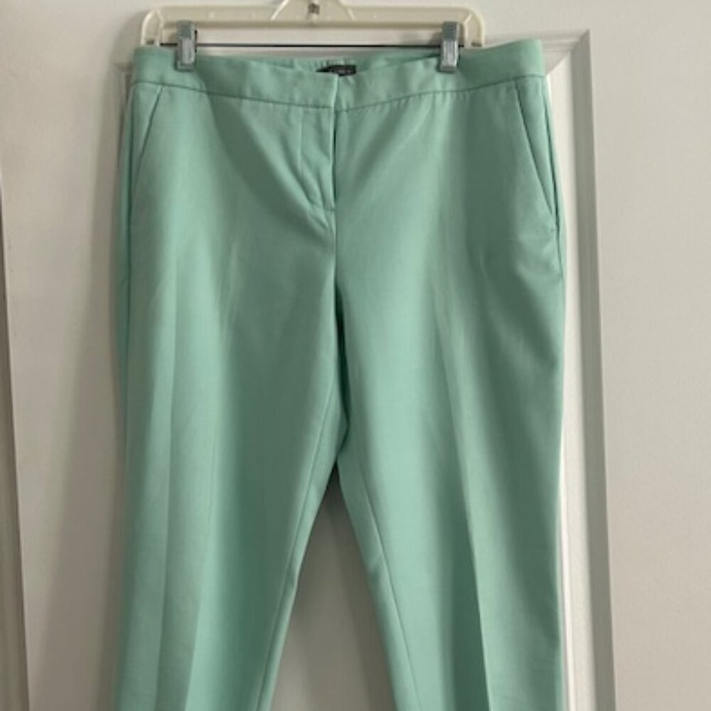 Vince Camuto Women's Mint Green Slacks, Size 10